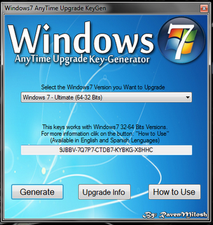 Windows 7 Professional Product Key 64 Bit Generator